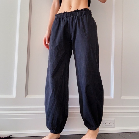 Vintage low rise paper bag harem pants 📞 - Picture 1 of 16